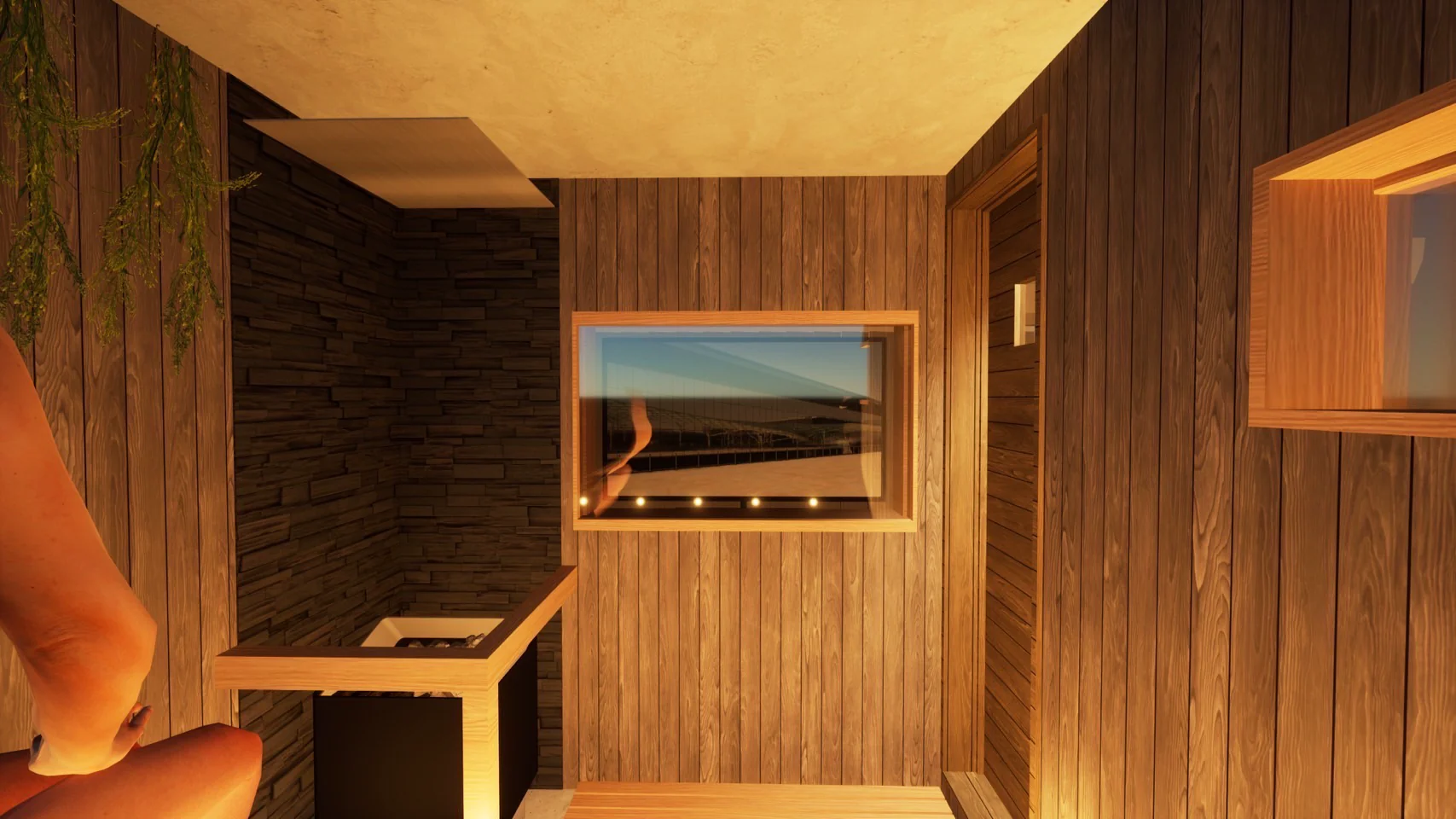 プライベートサウナの写真（2）