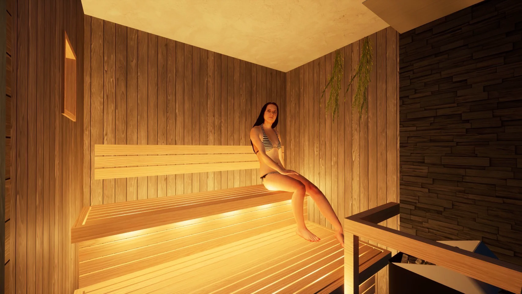 プライベートサウナの写真（3）