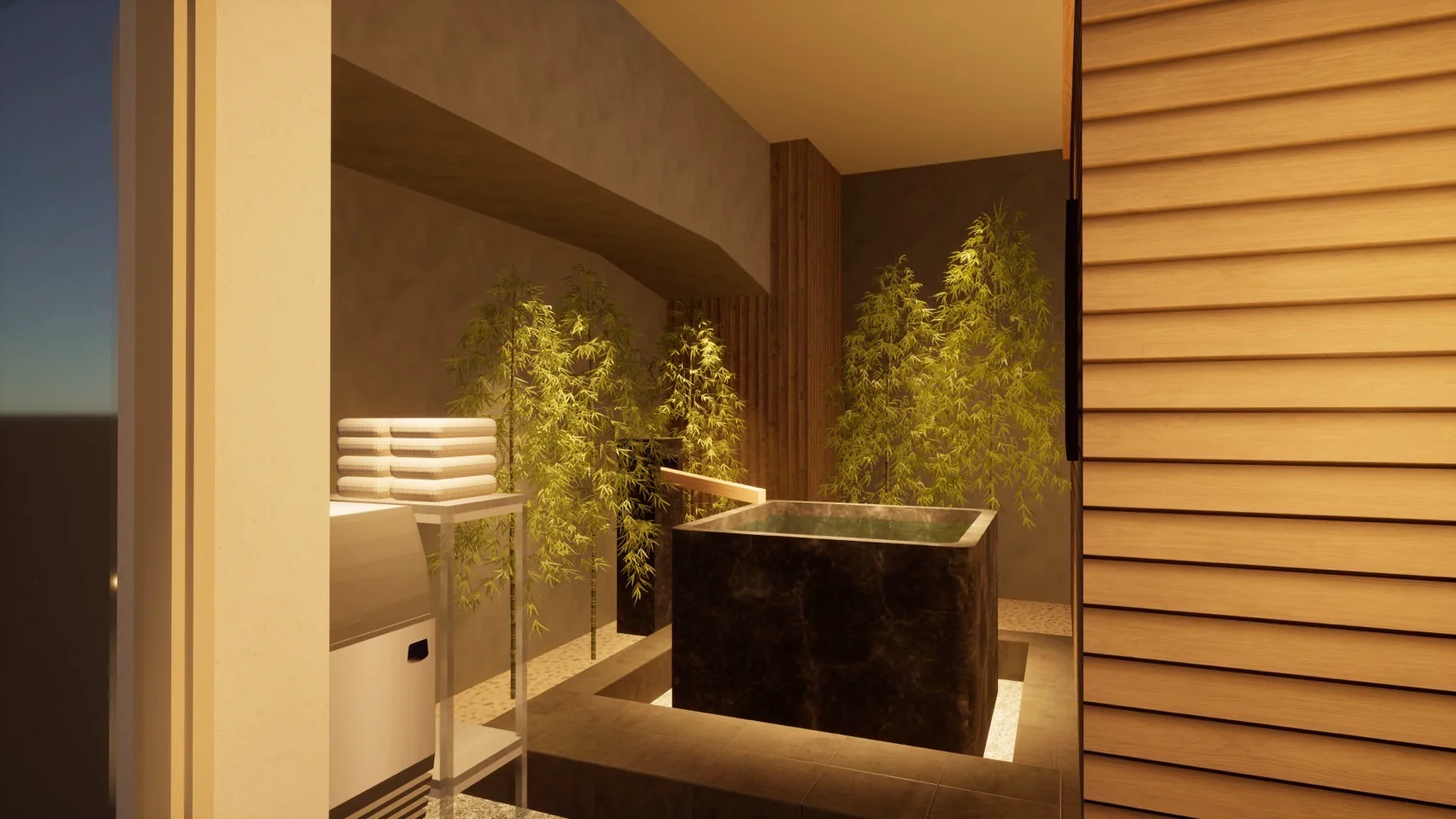 プライベートサウナの写真（5）